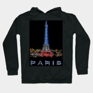 Paris, Art Poster Hoodie